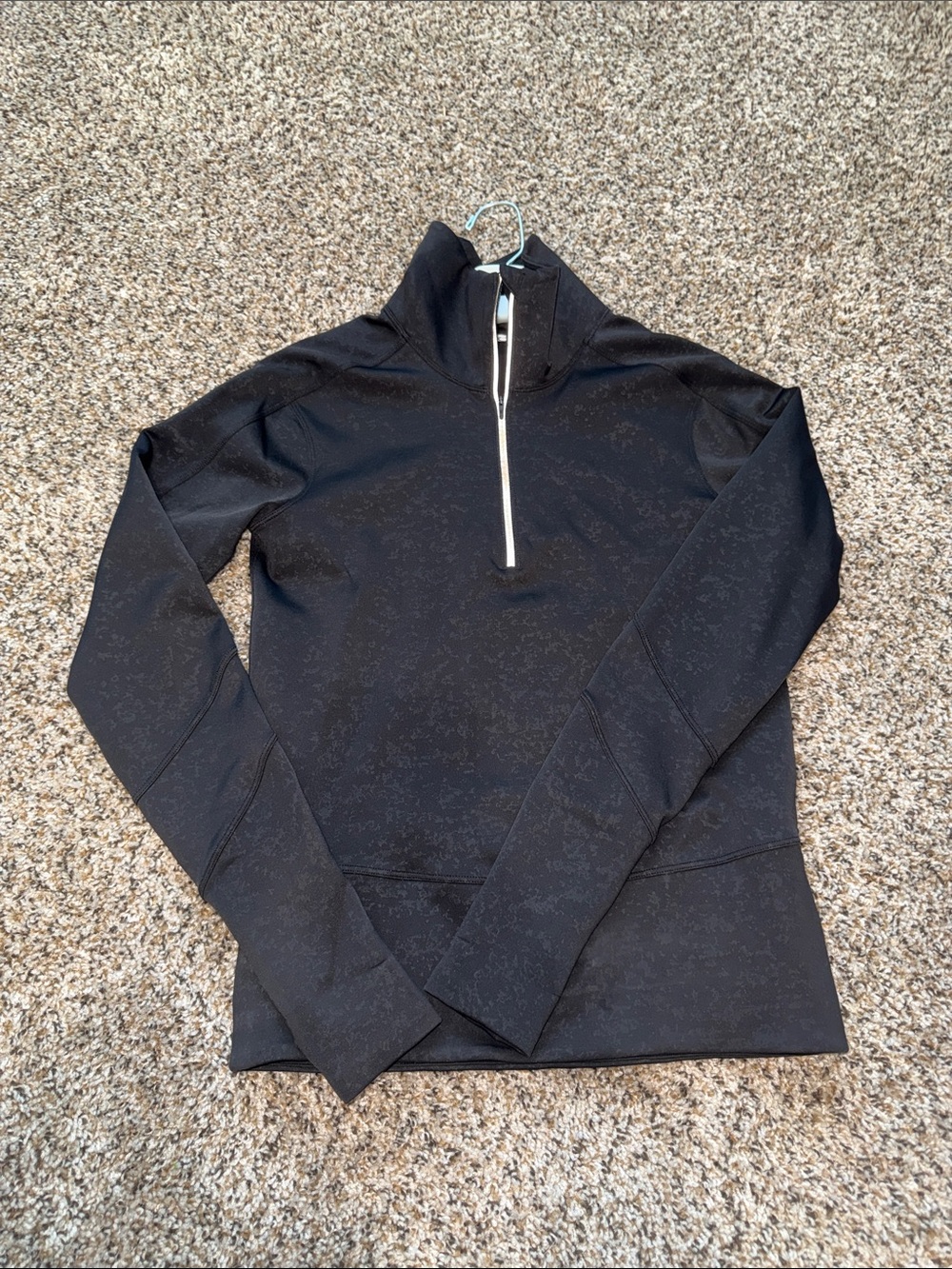 lululemon athletica Black Quarter-Zip Pullover Jacket